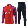 FC Barcelona Quarter Zip Training Huppari Suits 2023-24 Punainen - Miesten